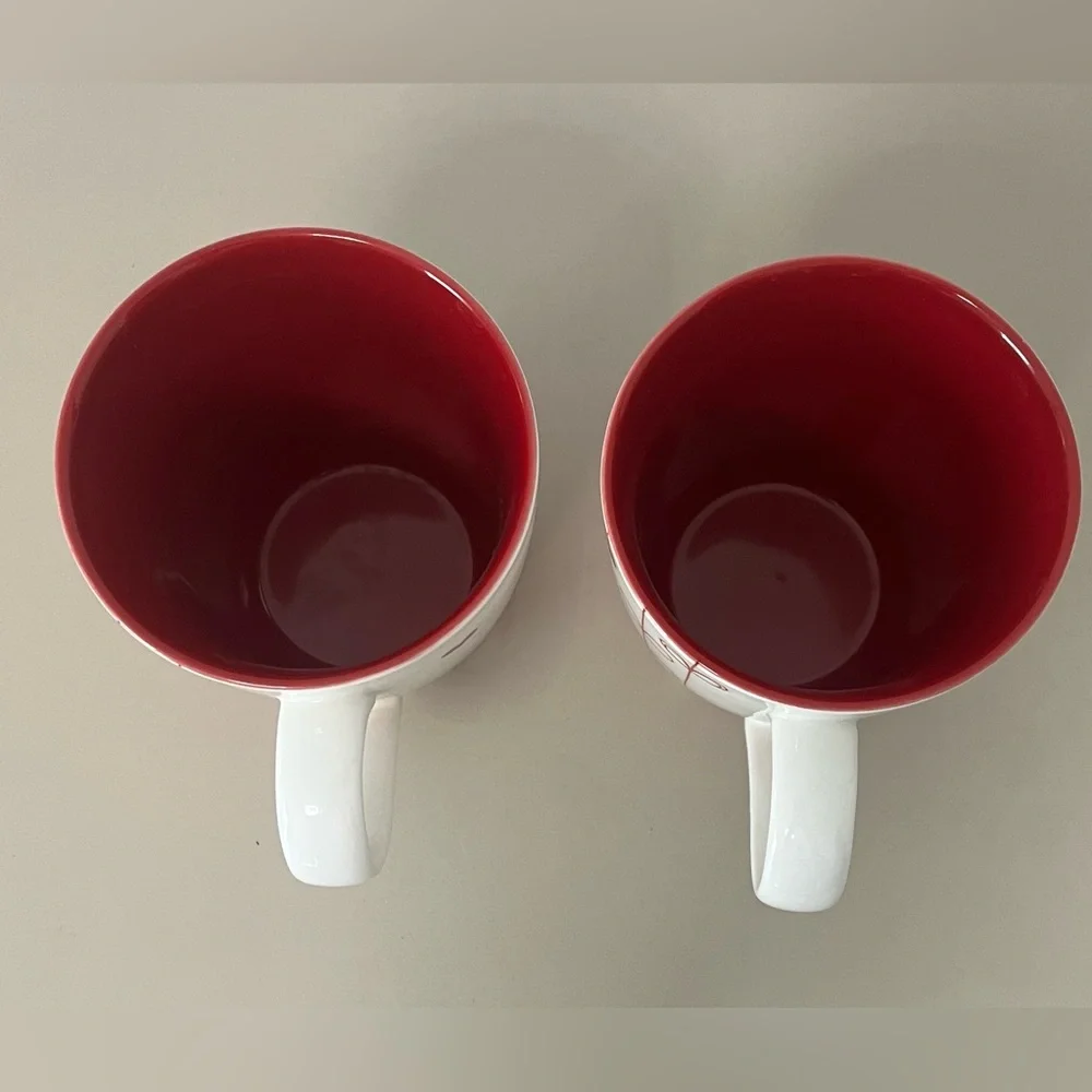 Starbucks Valentine's Hearts Coffee Mugs